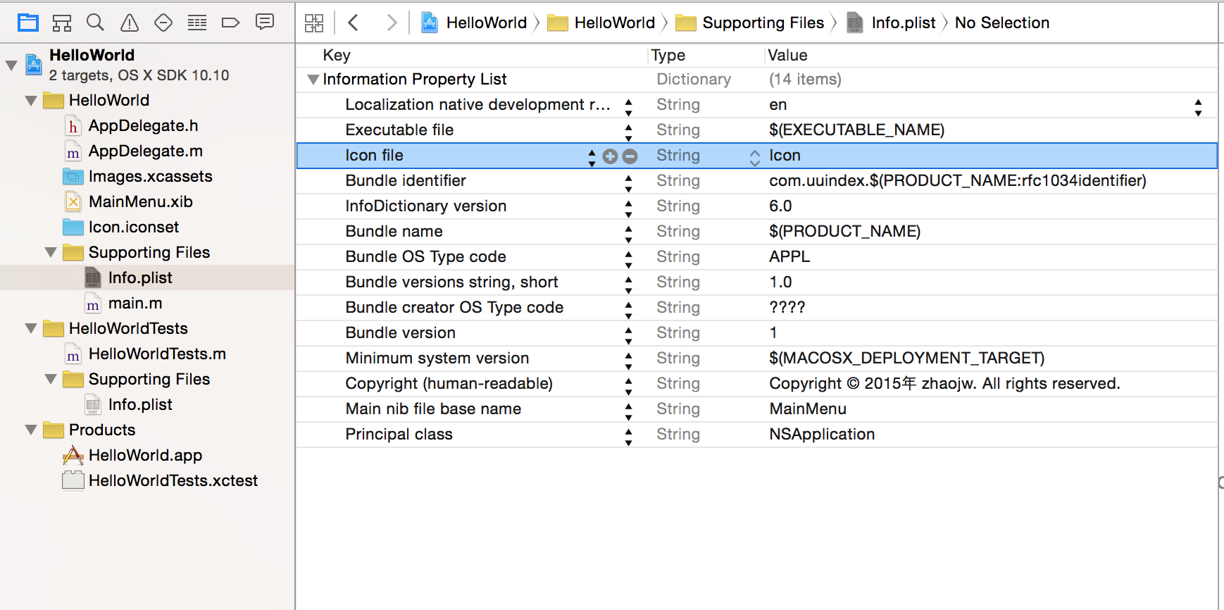 Project-Infoplist